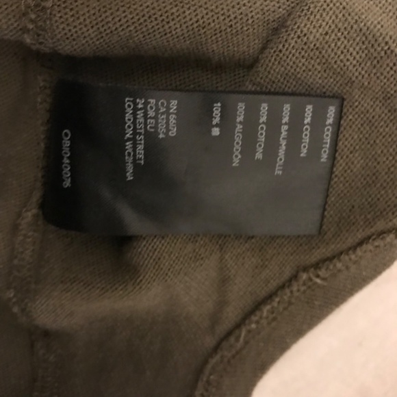 LIKE NEW!  Free People ‘We the Free’ military henley in army green - Picture 9 of 9